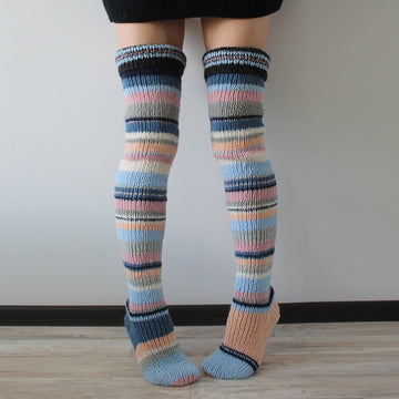Fashion Knitted Over-the-Knee Slouch Socks