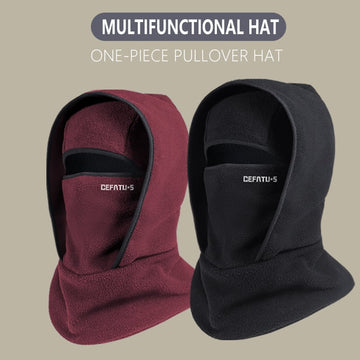 Multifunctional Thermal Pullover Hat | Full Face & Neck Coverage for Winter