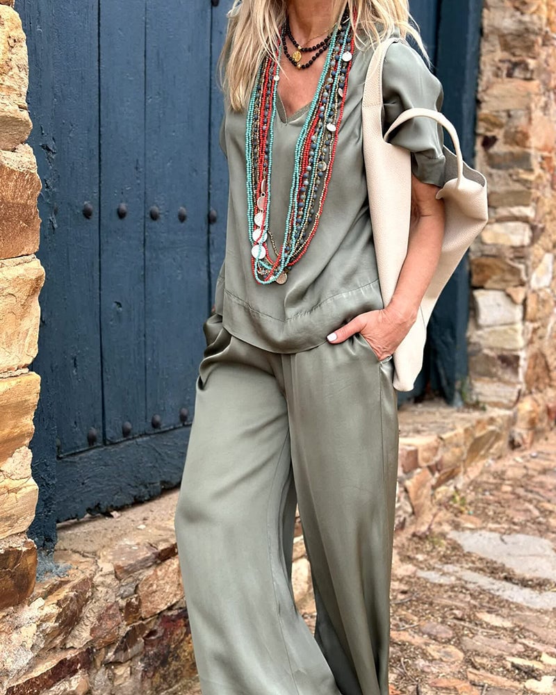 Elegance Ultimate Comfort Two-Piece Casual Suit