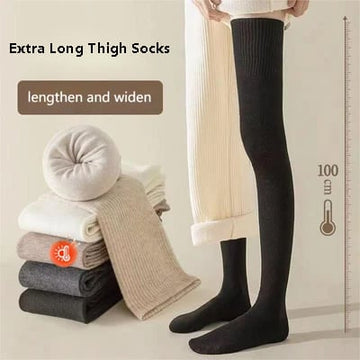 Women's Warm Elastic Thigh High Socks