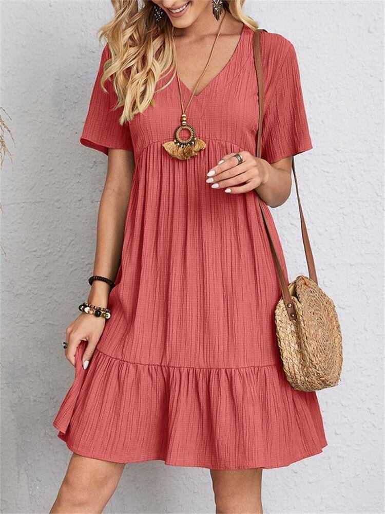 Retro V Neck Women's Clothing