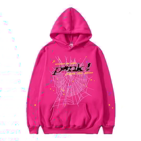 Casual Graphic Spider Web Hoodie – Unisex Pullover