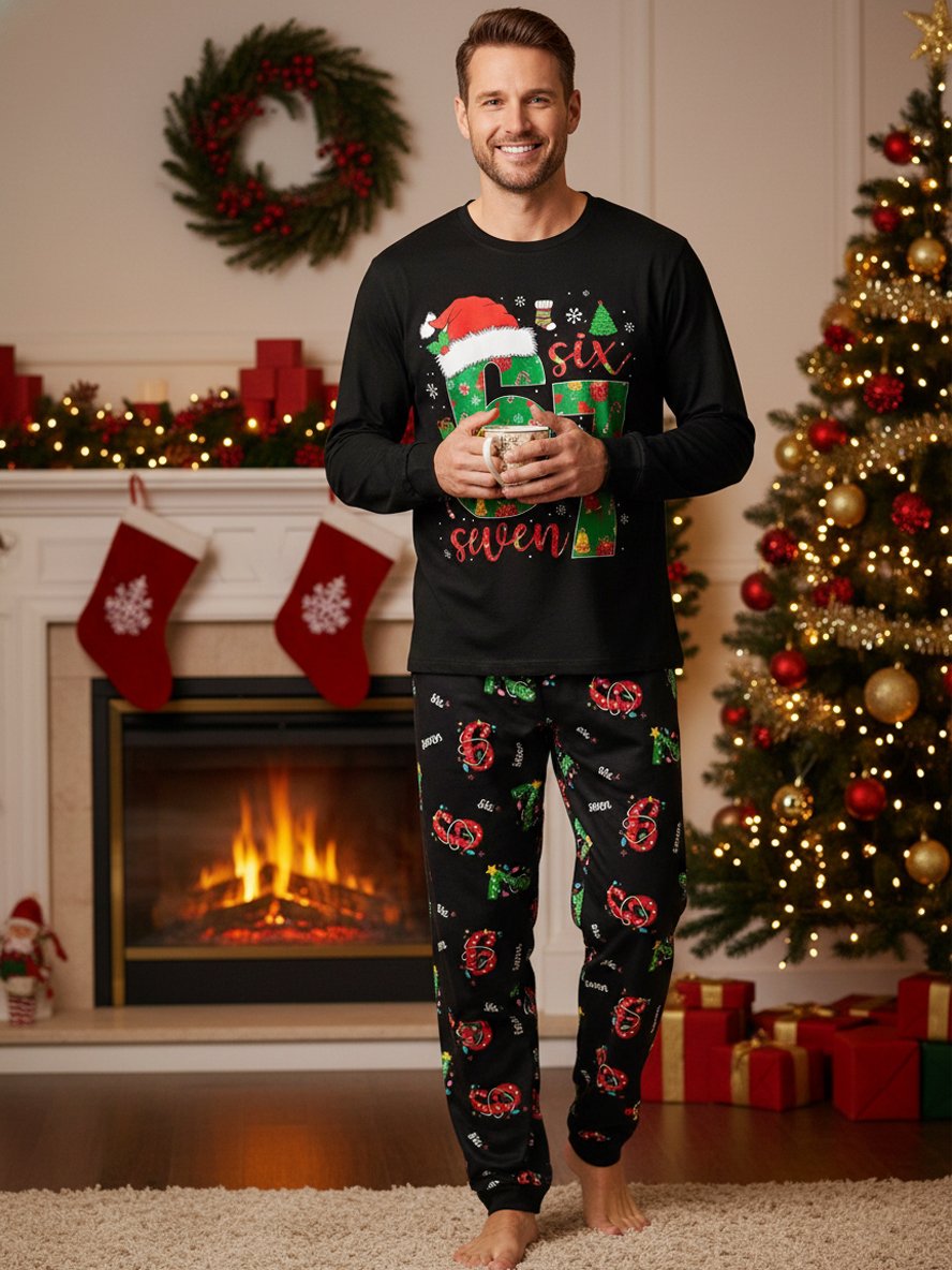 67 Christmas Kids Pajama Set