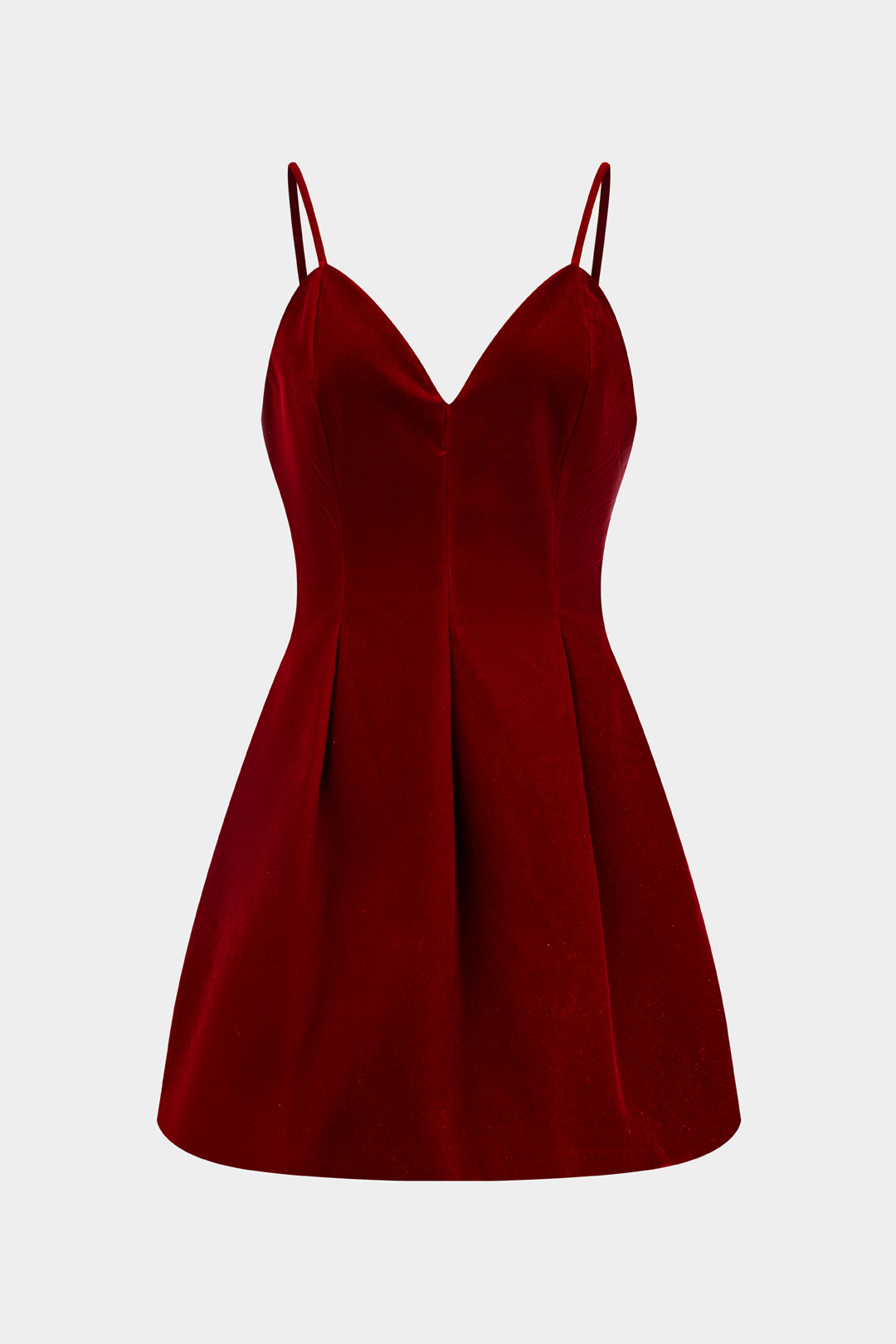 Backless Sleeveless Velvet Mini Dress