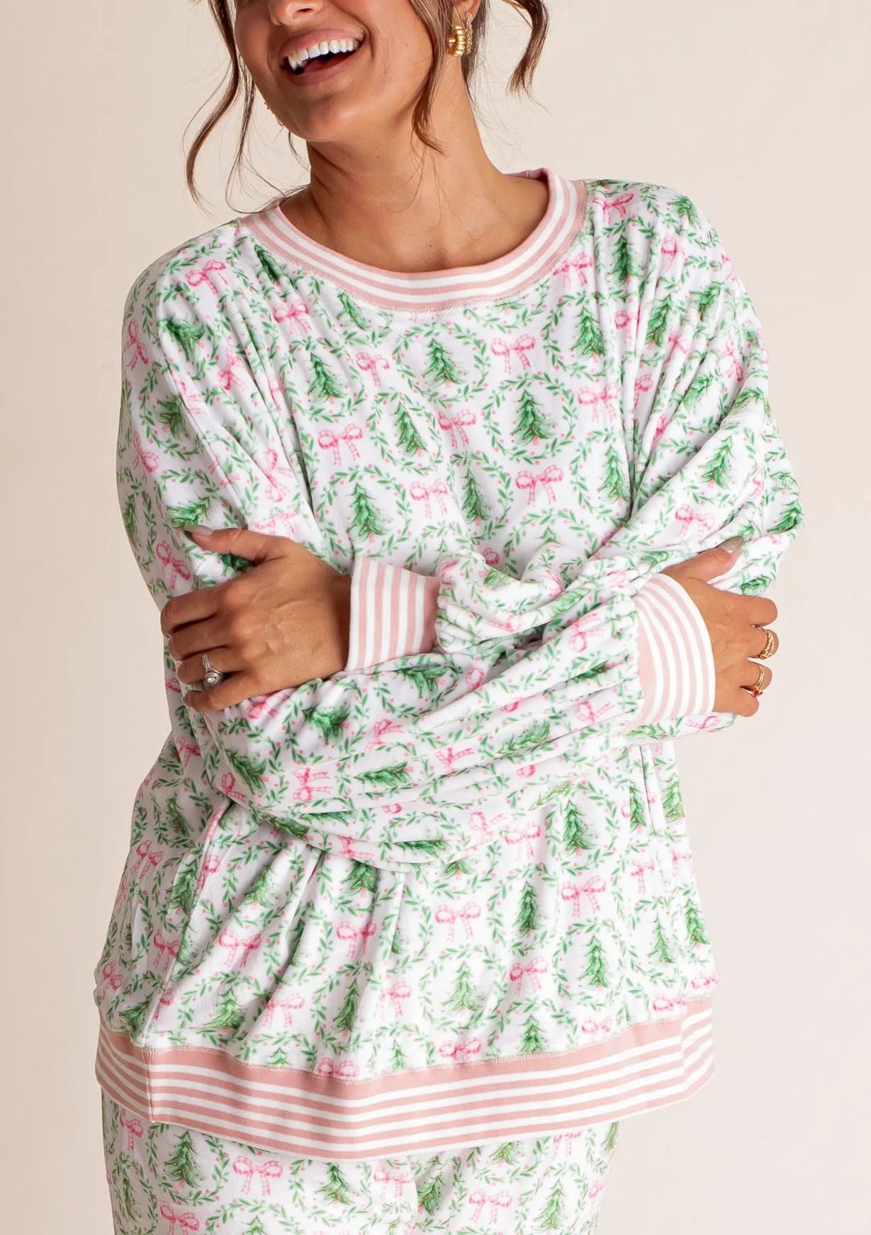 Ladies 2026 Christmas Pajama Set