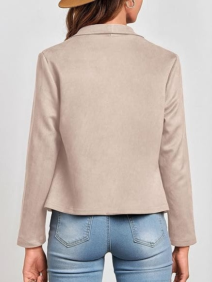 Women's Fashion Cropped Coat Outerwear