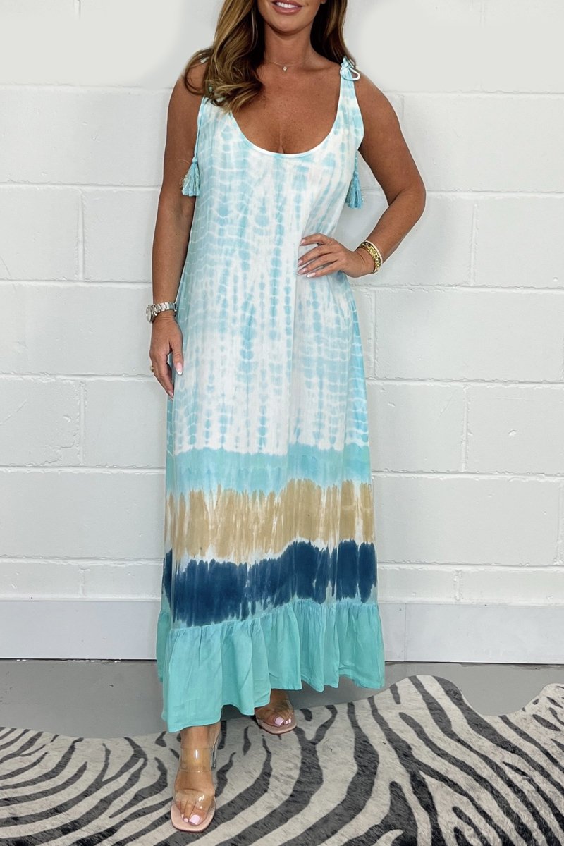 2025 Tye Dye Maxi Dress