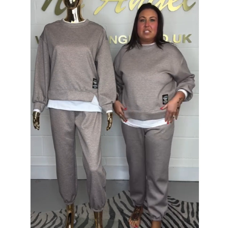Women's Relaxed-Fit Two-Piece Tracksuit
