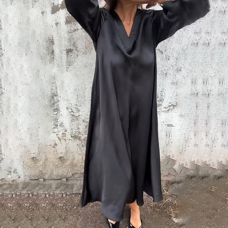 Women’s Casual V-Neck Maxi Dress