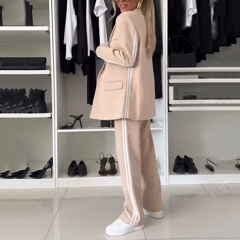 Women's Casual Blazer 2- Piece Set