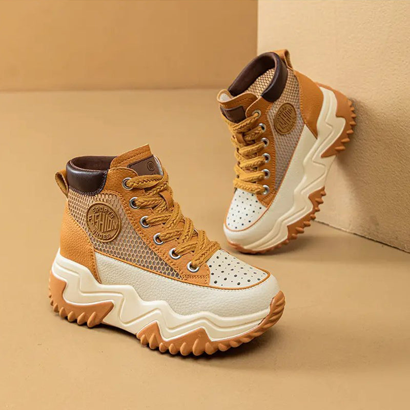 Women's Thick Sole Mesh Sneakers