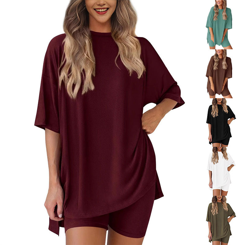 Women's Summer Casual Loose Two-Piece Set