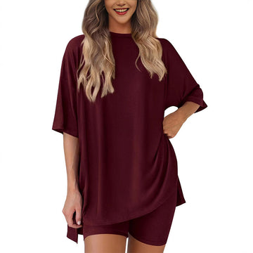 Women's Summer Casual Loose Two-Piece Set