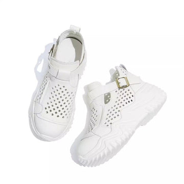 Women’s Summer Breathable Thick-Soled Hollow Out Shoes
