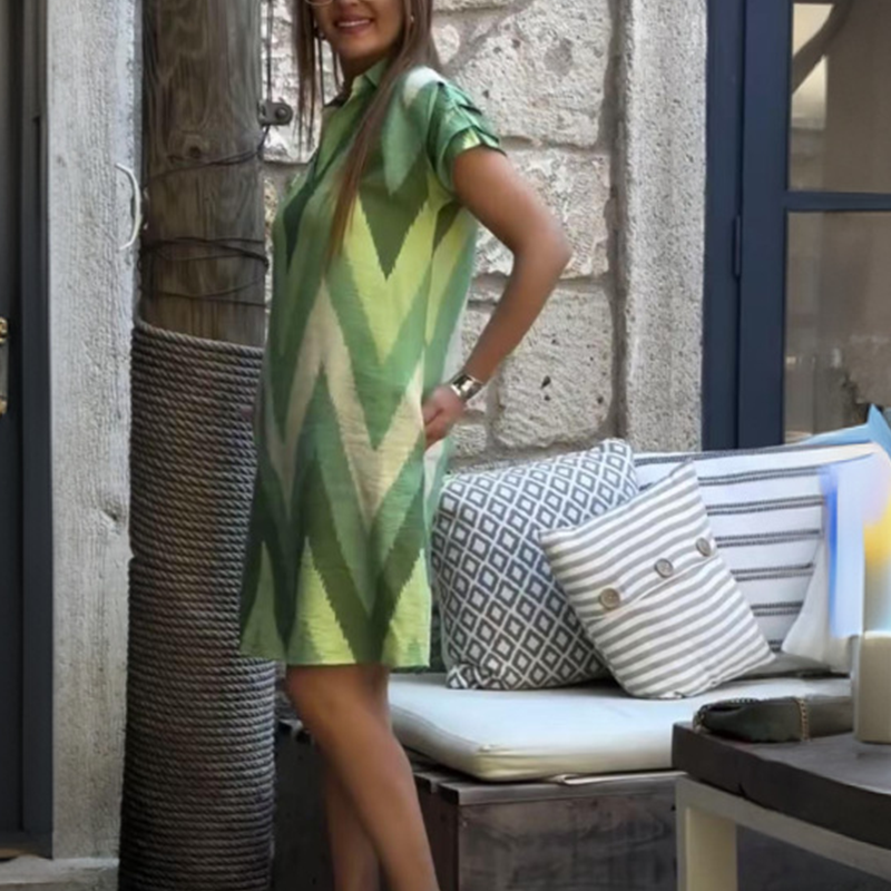 Women's Charming Loose Print Dresses