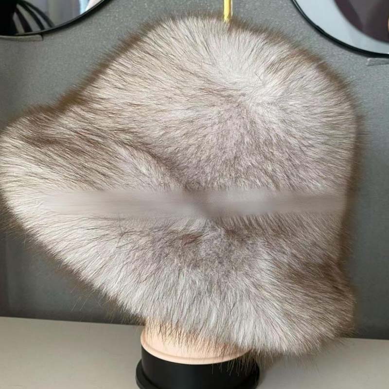 Chic Warm Soft Faux Fur Fisherman Hat