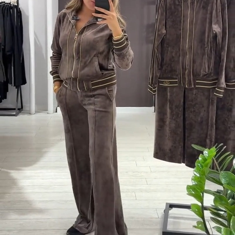 Women’s 2-Piece Tracksuit Set — Chic Comfort for Every Occasion!