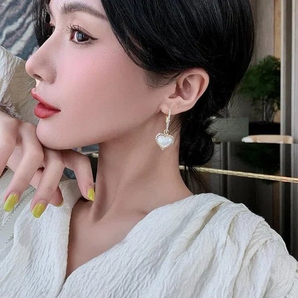 Love Pearl Earrings