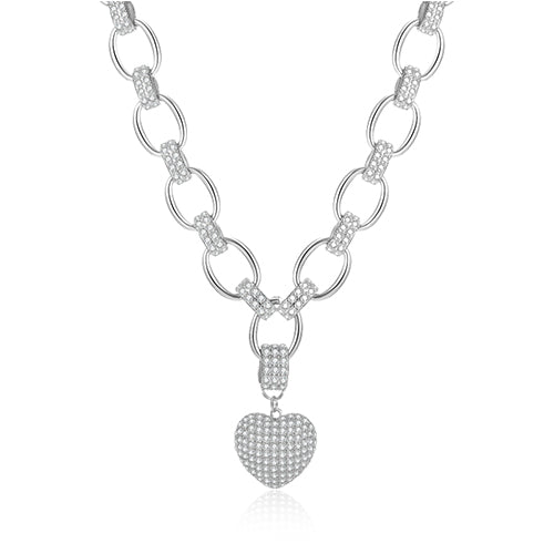 Big Link Chain Chokers Necklace for Women