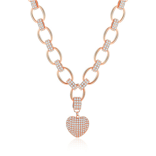Big Link Chain Chokers Necklace for Women