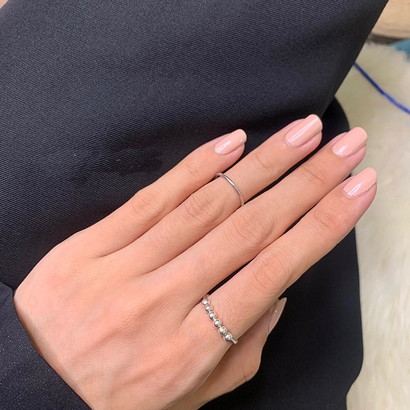 Beaded Anxiety Fidget Ring