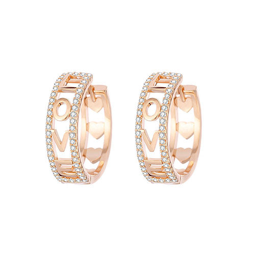 Gold Silver Color Small Hoop Earrings for Women
