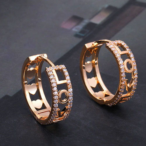 Gold Silver Color Small Hoop Earrings for Women