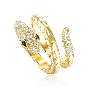 Punk Snake Ring for Women