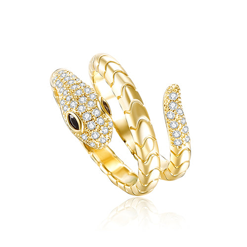 Punk Snake Ring for Women