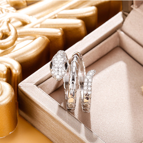 Punk Snake Ring for Women