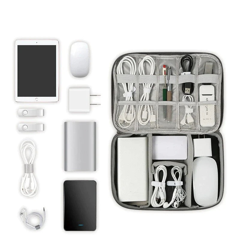 Travel Wire & Electronic Organizer Bag